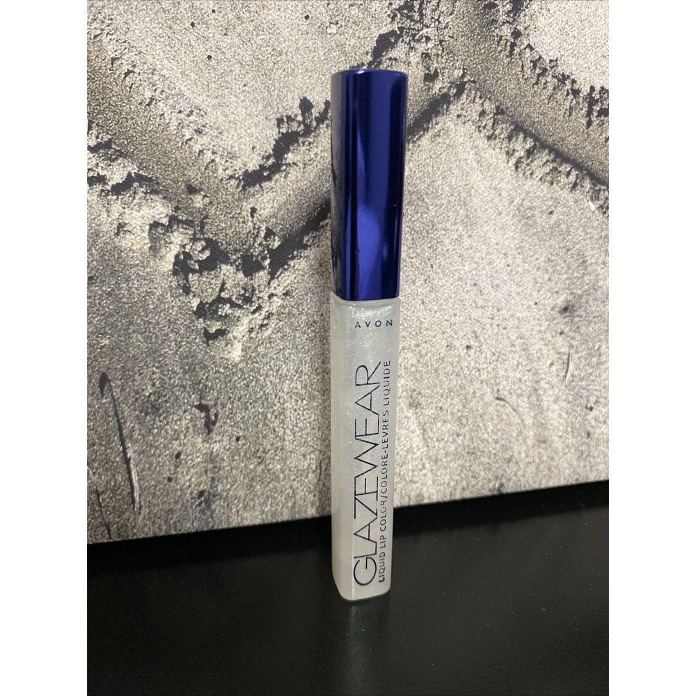 Avon Glazewear Liquid Lip Color Lipgloss 0.15oz ~ Silver Glitz ~ New‎ VHTF